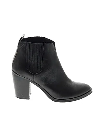 Pre-owned Dolce Vita Ankle Boots In Black