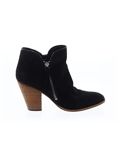 Pre-owned Dolce Vita Ankle Boots In Black