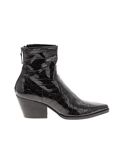 Pre-owned Dolce Vita Ankle Boots In Black