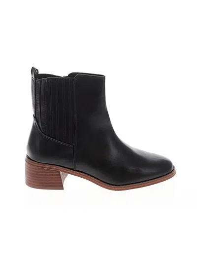 Pre-owned Dolce Vita Ankle Boots In Black