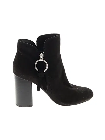 Pre-owned Dolce Vita Ankle Boots In Black