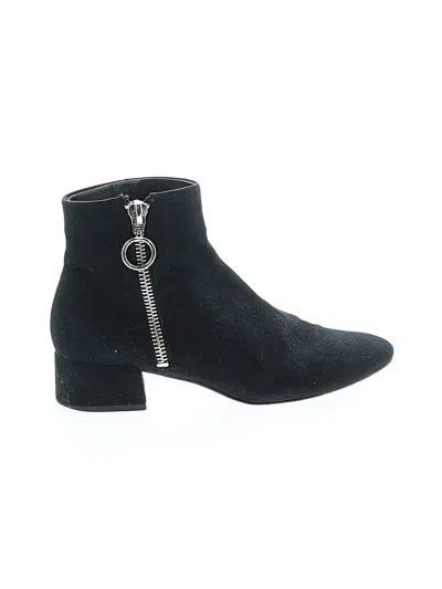 Pre-owned Dolce Vita Ankle Boots In Black