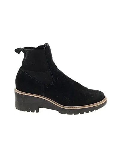 Pre-owned Dolce Vita Ankle Boots In Black