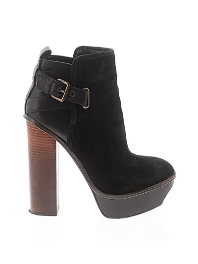 Pre-owned Dolce Vita Ankle Boots In Black