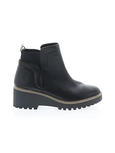 Pre-owned Dolce Vita Ankle Boots In Black