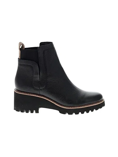Pre-owned Dolce Vita Ankle Boots In Black
