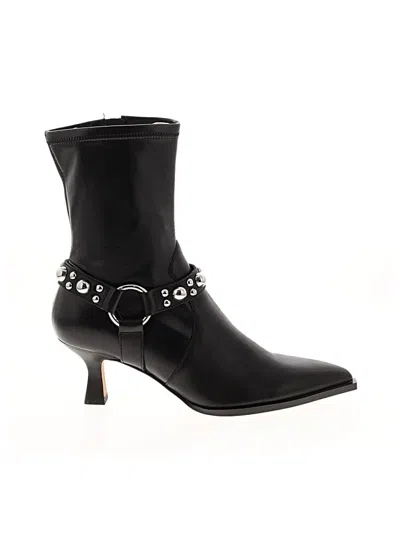 Pre-owned Dolce Vita Ankle Boots In Black