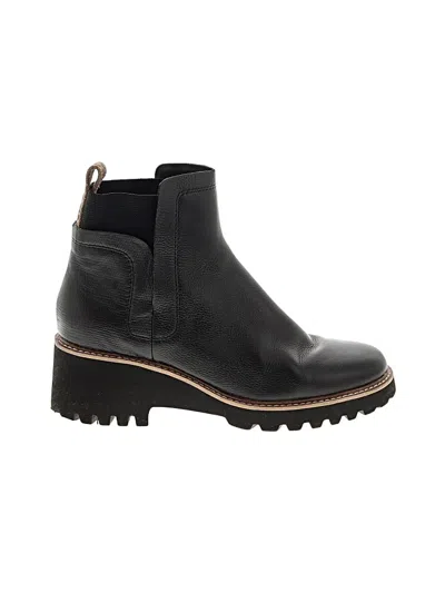 Pre-owned Dolce Vita Ankle Boots In Black