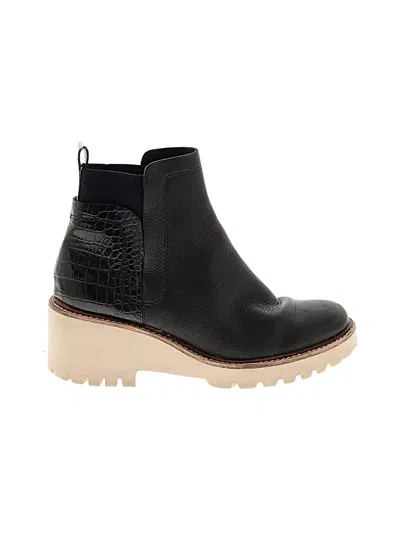 Pre-owned Dolce Vita Ankle Boots In Black