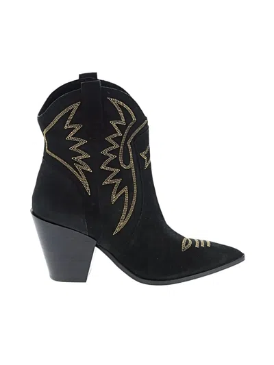Pre-owned Dolce Vita Ankle Boots In Black