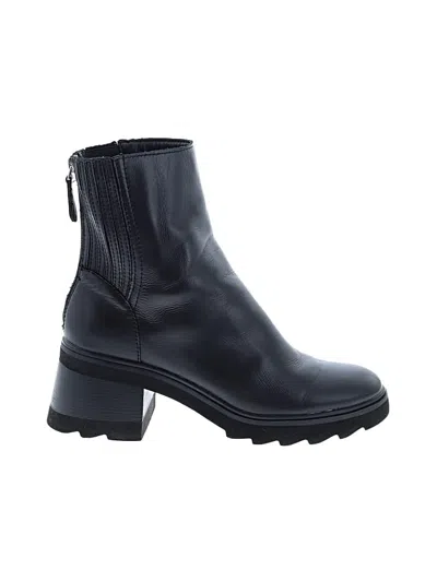 Pre-owned Dolce Vita Ankle Boots In Black