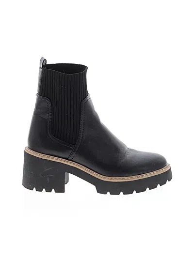 Pre-owned Dolce Vita Ankle Boots In Black