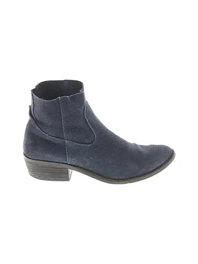 Pre-owned Dolce Vita Ankle Boots In Blue