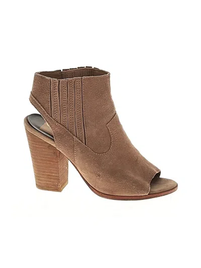 Pre-owned Dolce Vita Ankle Boots In Brown