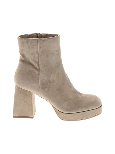 Pre-owned Dolce Vita Ankle Boots In Brown