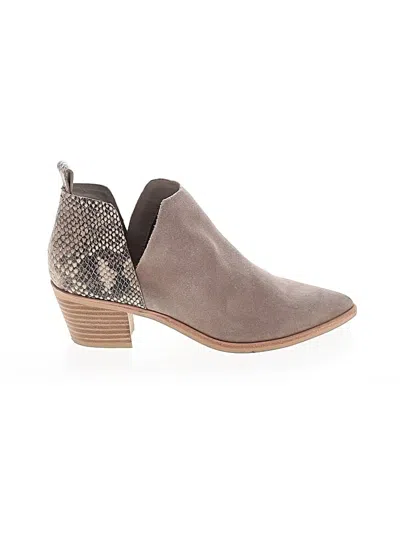 Pre-owned Dolce Vita Ankle Boots In Brown