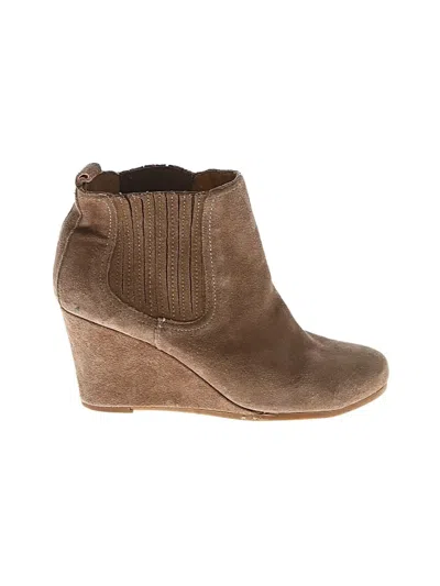 Pre-owned Dolce Vita Ankle Boots In Brown