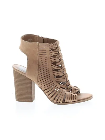 Pre-owned Dolce Vita Ankle Boots In Brown