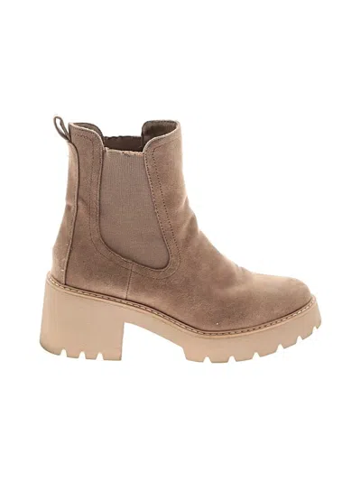 Pre-owned Dolce Vita Ankle Boots In Brown