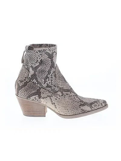 Pre-owned Dolce Vita Ankle Boots In Brown