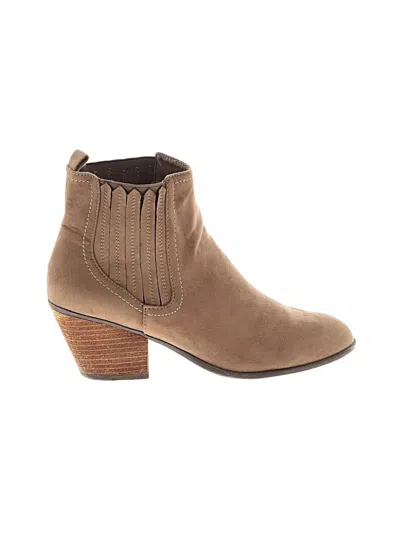 Pre-owned Dolce Vita Ankle Boots In Brown