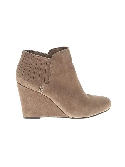 Pre-owned Dolce Vita Ankle Boots In Brown