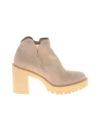 Pre-owned Dolce Vita Ankle Boots In Brown