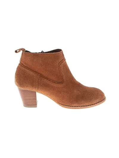 Pre-owned Dolce Vita Ankle Boots In Brown