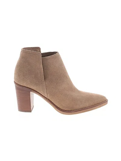 Pre-owned Dolce Vita Ankle Boots In Brown