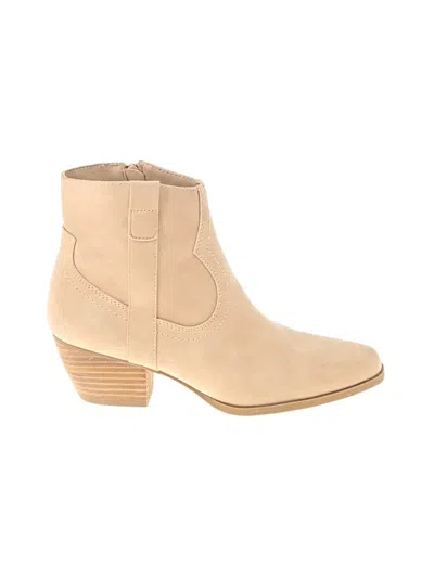 Pre-owned Dolce Vita Ankle Boots In Brown
