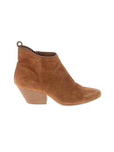 Pre-owned Dolce Vita Ankle Boots In Brown