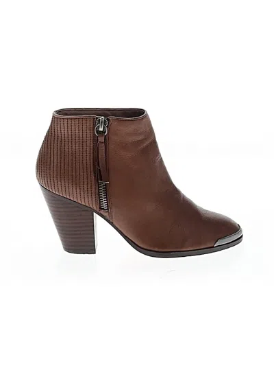 Pre-owned Dolce Vita Ankle Boots In Brown