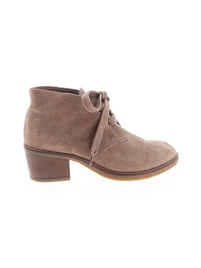 Pre-owned Dolce Vita Ankle Boots In Brown