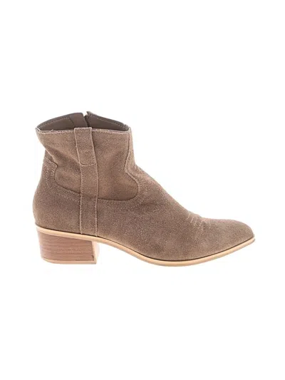 Pre-owned Dolce Vita Ankle Boots In Brown