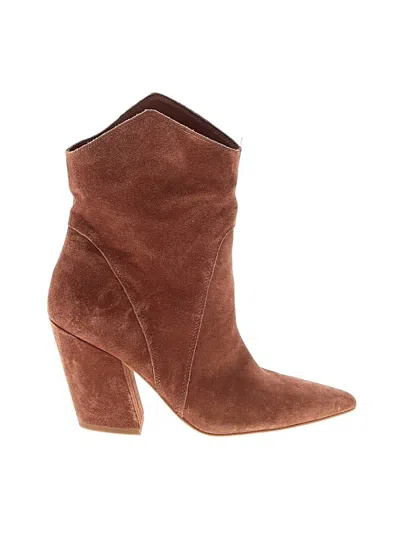 Pre-owned Dolce Vita Ankle Boots In Brown