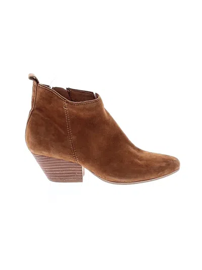 Pre-owned Dolce Vita Ankle Boots In Brown