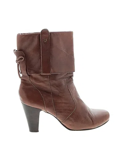Pre-owned Dolce Vita Ankle Boots In Brown
