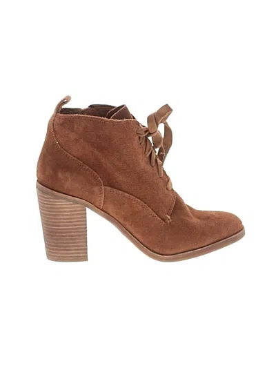 Pre-owned Dolce Vita Ankle Boots In Brown
