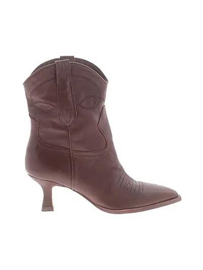 Pre-owned Dolce Vita Ankle Boots In Brown