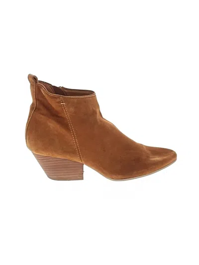 Pre-owned Dolce Vita Ankle Boots In Brown