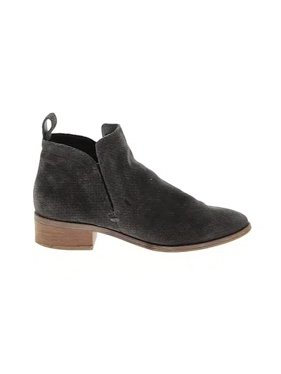 Pre-owned Dolce Vita Ankle Boots In Gray