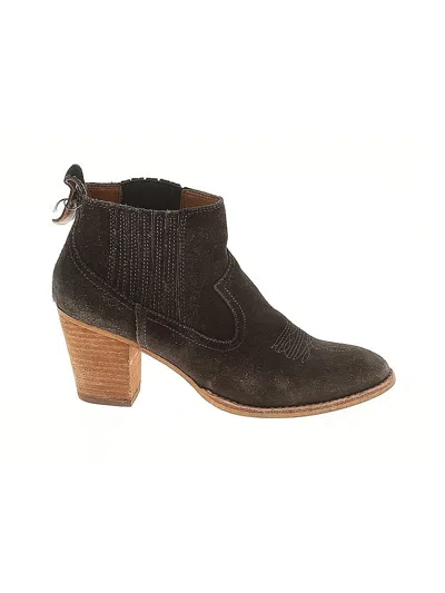 Pre-owned Dolce Vita Ankle Boots In Gray