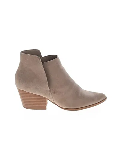 Pre-owned Dolce Vita Ankle Boots In Gray