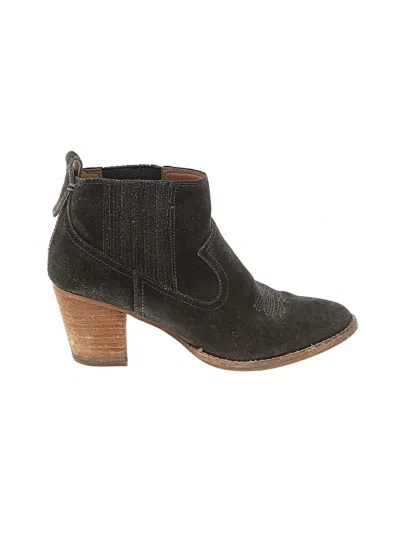 Pre-owned Dolce Vita Ankle Boots In Gray