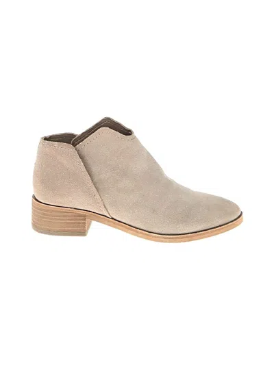 Pre-owned Dolce Vita Ankle Boots In Gray