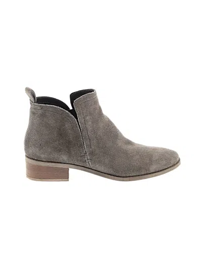 Pre-owned Dolce Vita Ankle Boots In Gray