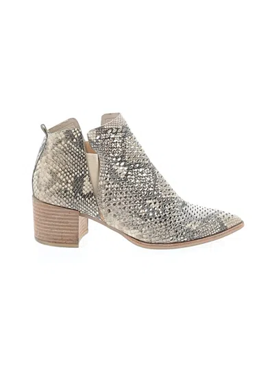 Pre-owned Dolce Vita Ankle Boots In Gray