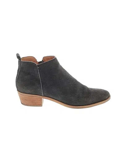 Pre-owned Dolce Vita Ankle Boots In Gray