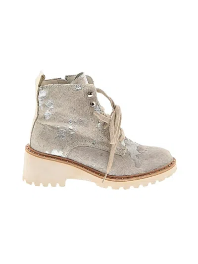 Pre-owned Dolce Vita Ankle Boots In Gray