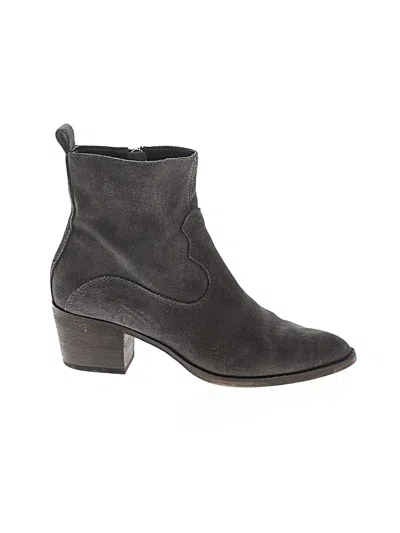 Pre-owned Dolce Vita Ankle Boots In Gray